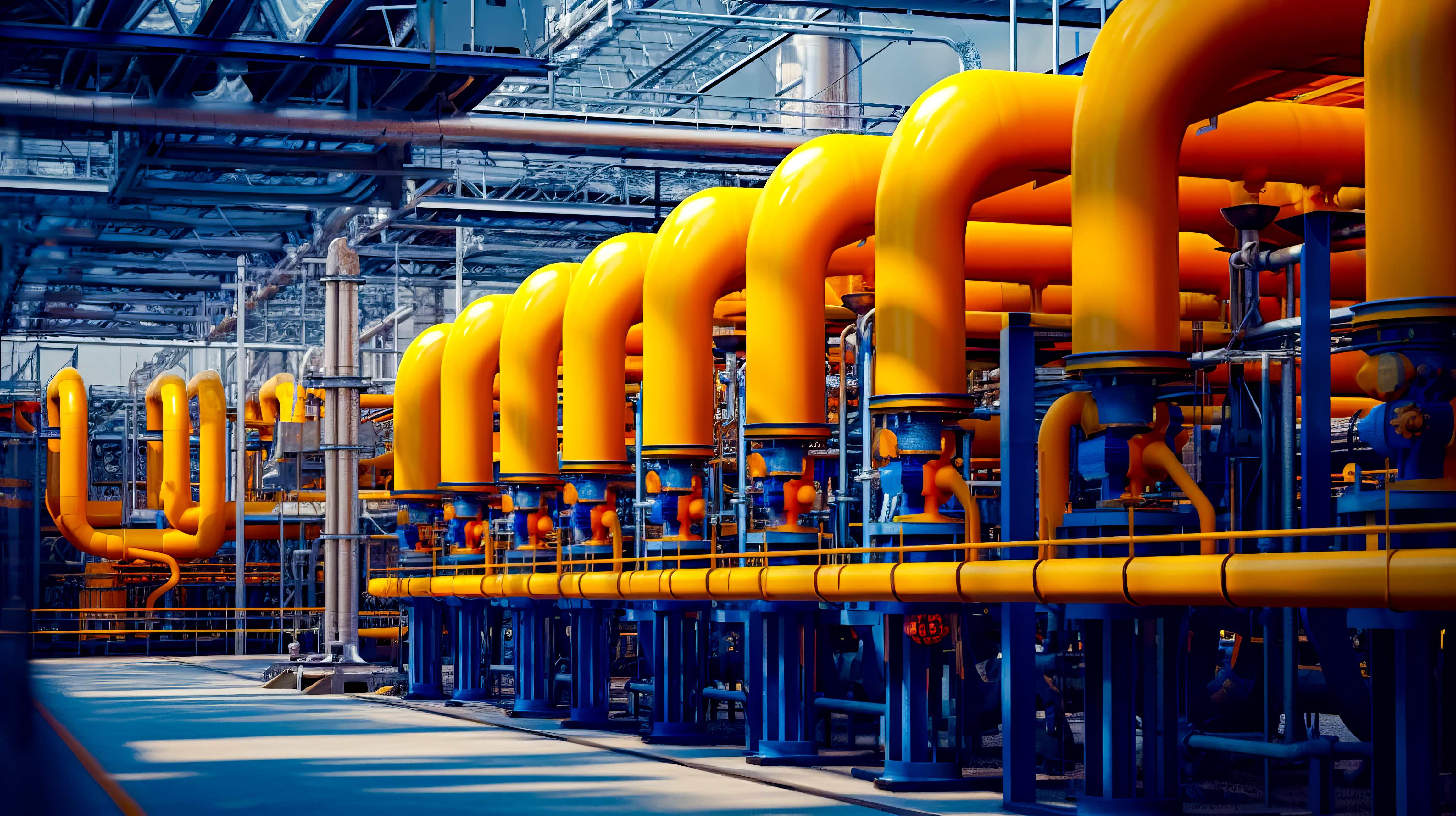 Gas pipes for sub-metering applications